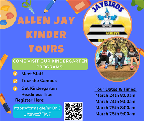 Kindergarten Tour Times 